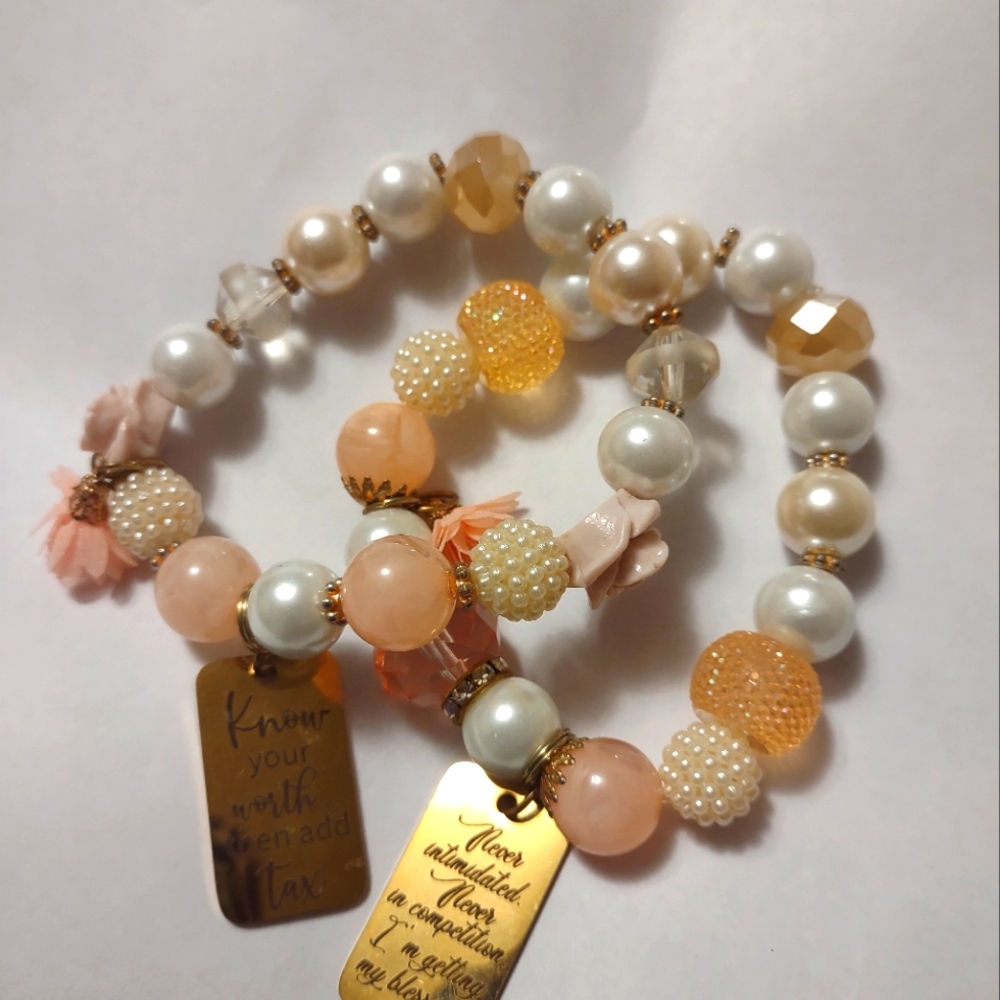 Handmade Beaded Bracelet Set